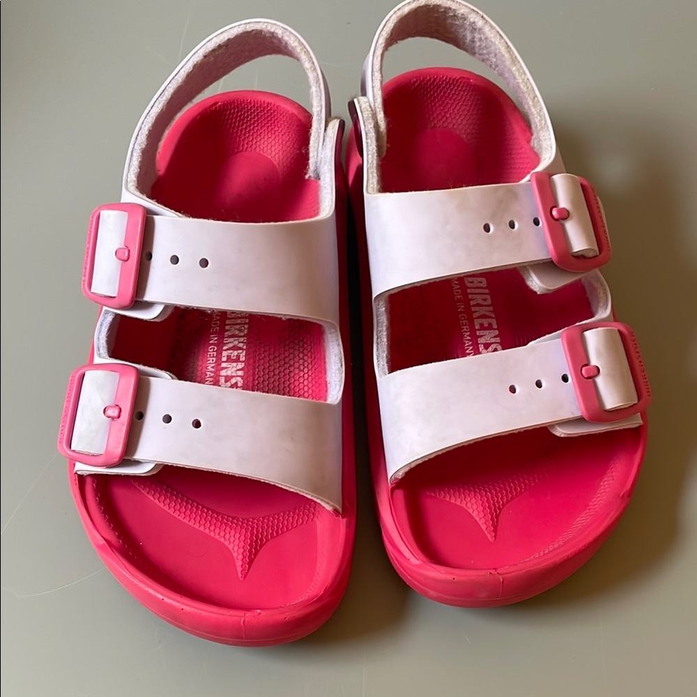 Birkenstock Kids/Girls Pink Sandals Great Condition